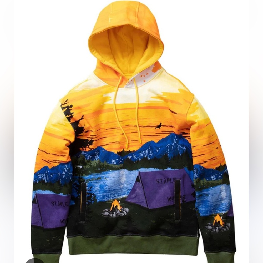 Staple Humboldt Camp Hoodie Sunset